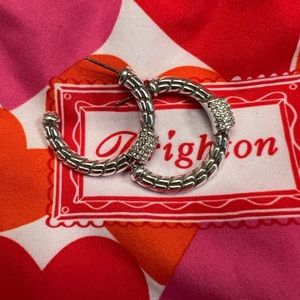 Brighton Meridian Medium Hoop LN Earrings